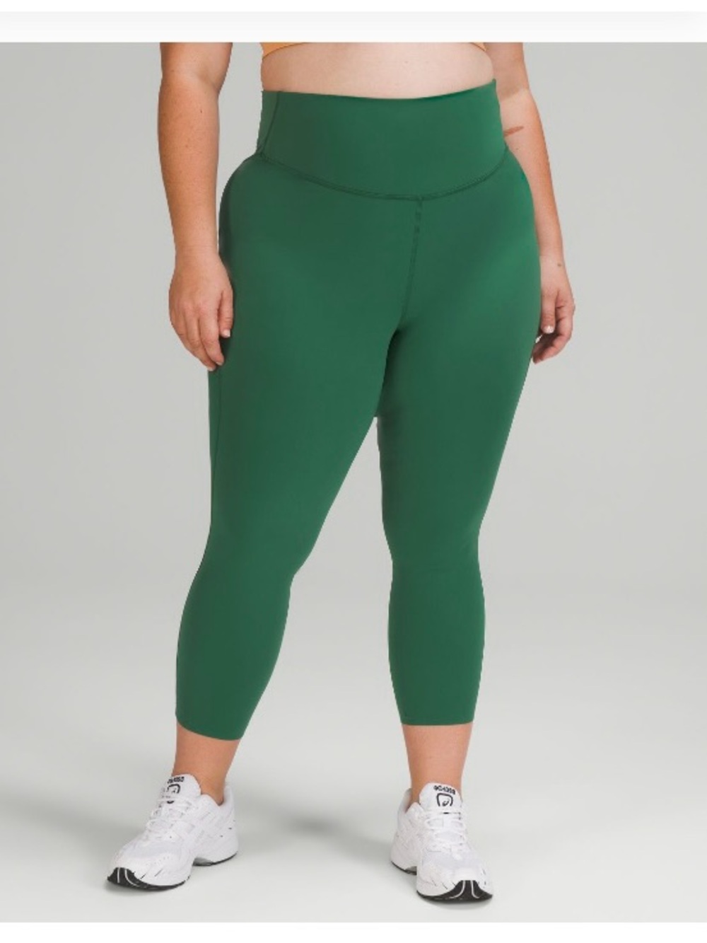 lululemon athletica Green High-Rise Base Pace 23” crop Leggings